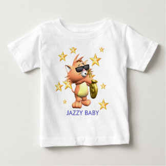CAMISETA PARA BEBÊ BEBÊ JAZZÍSTICO