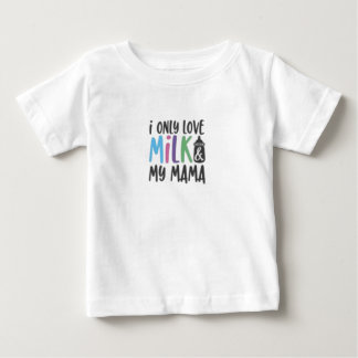 Camiseta Para Bebê "Bebê Jérsei Adorável com Slogan Chinês