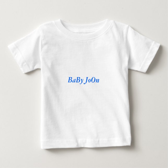 Camiseta Para Bebê Bebê JoOn (Frente)