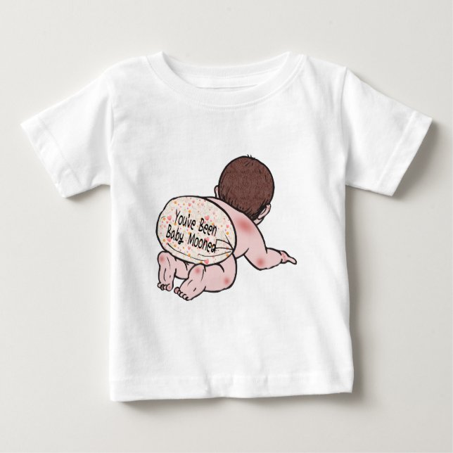 Camiseta Para Bebê Bebê Moonado (Frente)