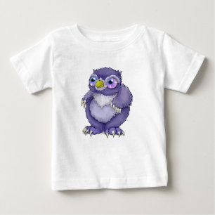 Camiseta Para Bebê Bebê Owlbear