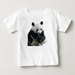 Camiseta Para Bebê Bebê Panda Fofo