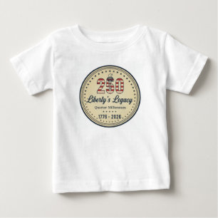 Camiseta Para Bebê Bebê Patriota – Lindo Conjunto de Orgulho American