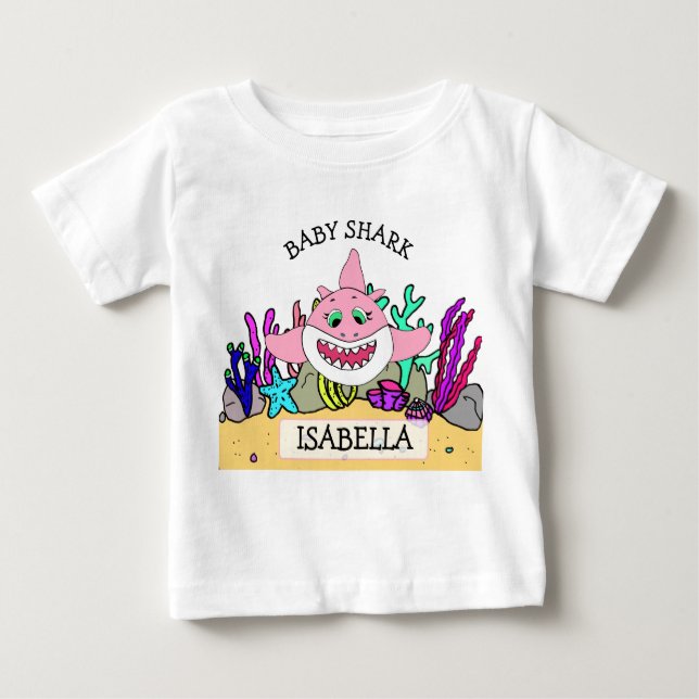Camiseta Para Bebê Bebê personalizado (Frente)