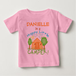 Camiseta Para Bebê Bebê Personalizado / Crianças Campanha de Verão T-