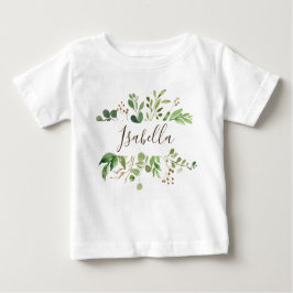 Camiseta Para Bebê Bebê personalizado pela Greenery