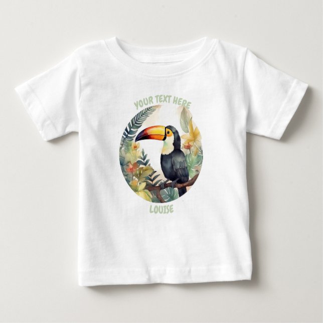 Camiseta Para Bebê Bebê personalizado: Tee (Frente)