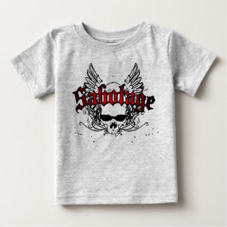 Camiseta Para Bebê bebê sabotagem