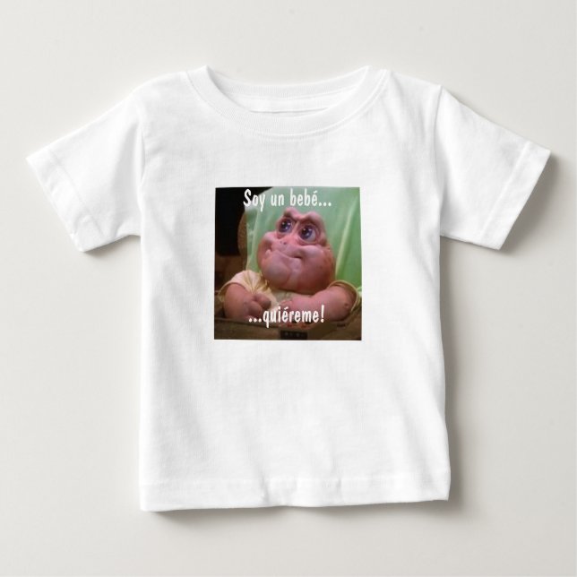 Camiseta Para Bebê bebe sinclair (Frente)