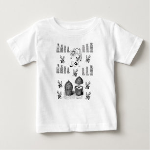 Camiseta Para Bebê Bebê T-Shirt Bee