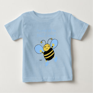 Camiseta Para Bebê Bebês Bonitos Com Abelha