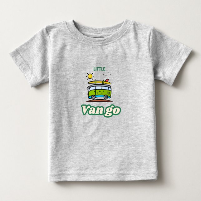 Camiseta Para Bebê Bebês/criança divertida (Frente)