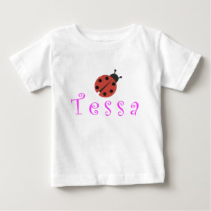 Camiseta Para Bebê Bebês de DFW - parte traseira do logotipo