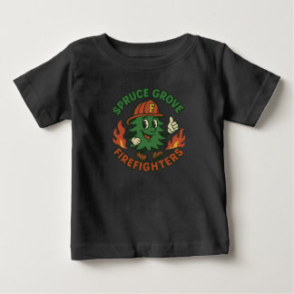 Camiseta Para Bebê Bebês-Fogo Da Pulseira Spruce Grove