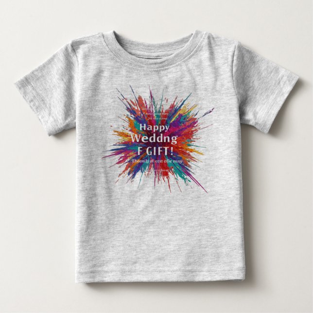 Camiseta Para Bebê Bebês - Litas e T-Shirts (Frente)