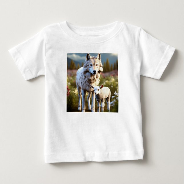 Camiseta Para Bebê Bebês - Litas e T-Shirts (Frente)