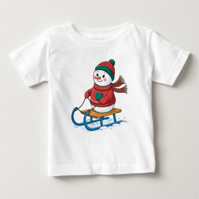 Camiseta Para Bebê Bebês - Litas e T-Shirts (Frente)