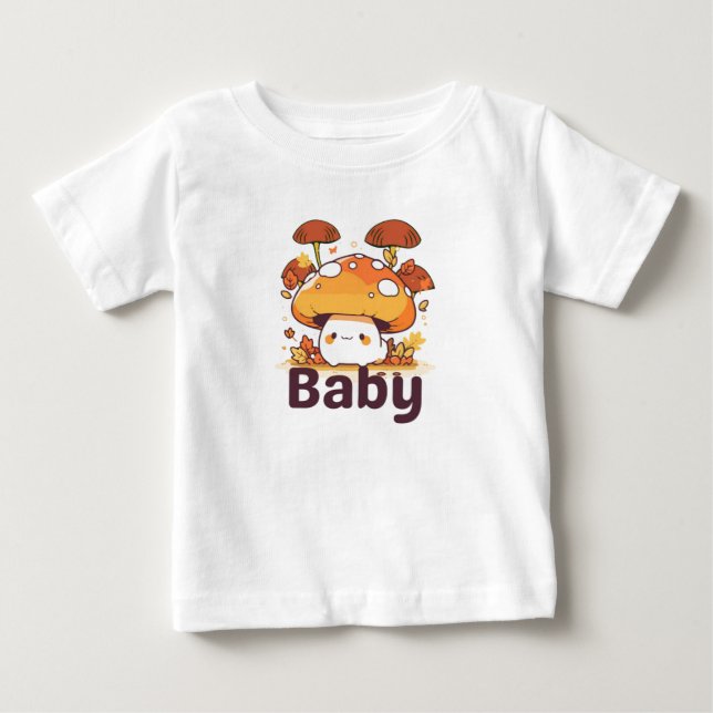 Camiseta Para Bebê Bebês Tipografia (Frente)