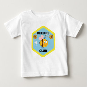 Camiseta Para Bebê Beebies Club   Modelo personalizado engraçado