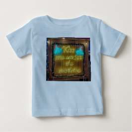 Camiseta Para Bebê Beije-me