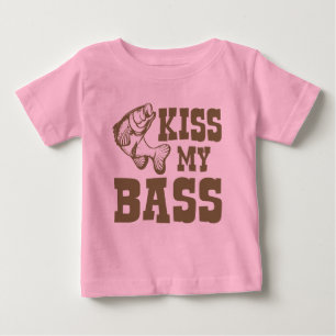 Camiseta Para Bebê Beije meu baixo