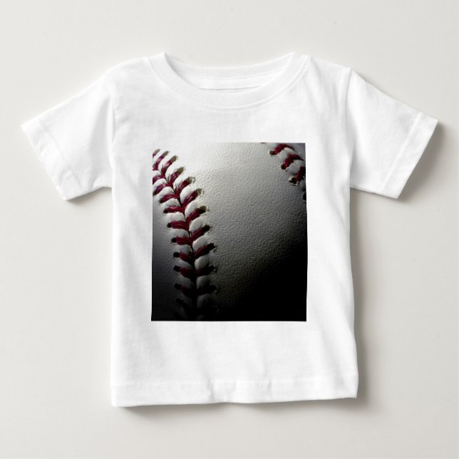 Camiseta Para Bebê Beisebol Fechado (Frente)