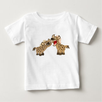 Camiseta Para Bebê Bela Caricatura De Teetos Grandes Hyenas Baby T-Sh