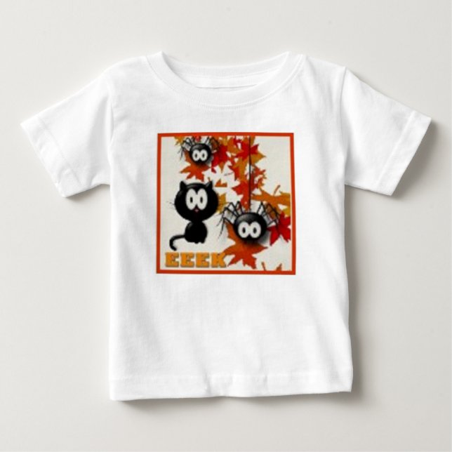Camiseta Para Bebê Bela Halloween Toddler Tee (Frente)