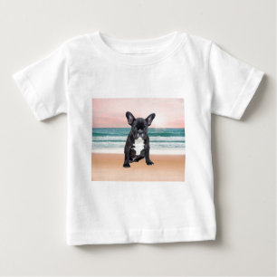 Camiseta Para Bebê Bela Lâmpada Francesa - Água Sol de Praia