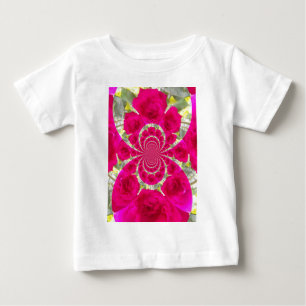 Camiseta Para Bebê Belas Rosas Vermelhas Incríveis.jpg