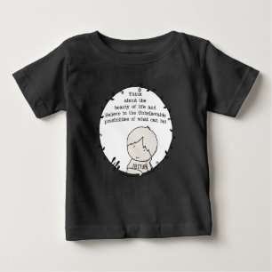 Camiseta Para Bebê Beleza da vida