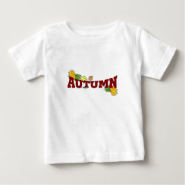Camiseta Para Bebê Beleza de Outono -
