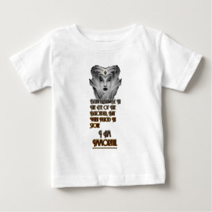 Camiseta Para Bebê Beleza Imortal - Olho Do Beholder