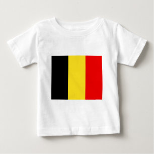 Camiseta Para Bebê Bélgica