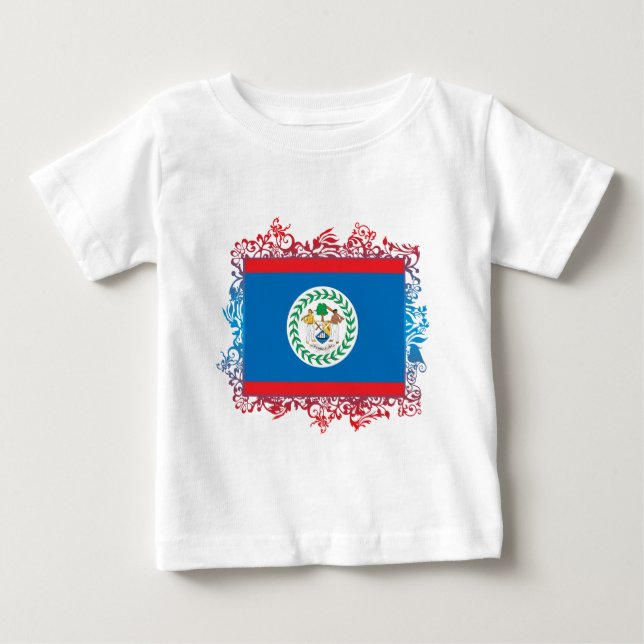 Camiseta Para Bebê Belize (Frente)