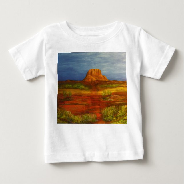 Camiseta Para Bebê Bell Rock Em Sedona (Frente)