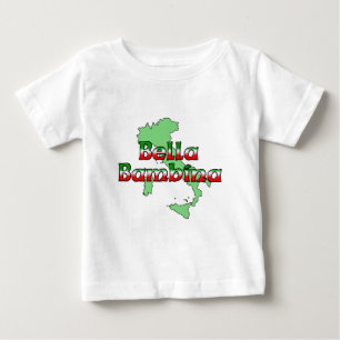 Camiseta Para Bebê Bella Bambina