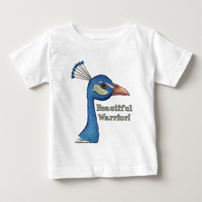 Camiseta Para Bebê Belo Guerreiro (Frente)
