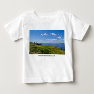 Camiseta Para Bebê Belo Lago Yellowstone