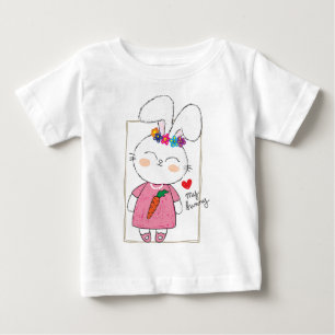 Camiseta Para Bebê Belo macacão de bebê