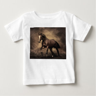 Camiseta Para Bebê Belo travesseiro decorativo marrom