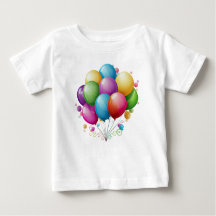 Belos balões de aniversário