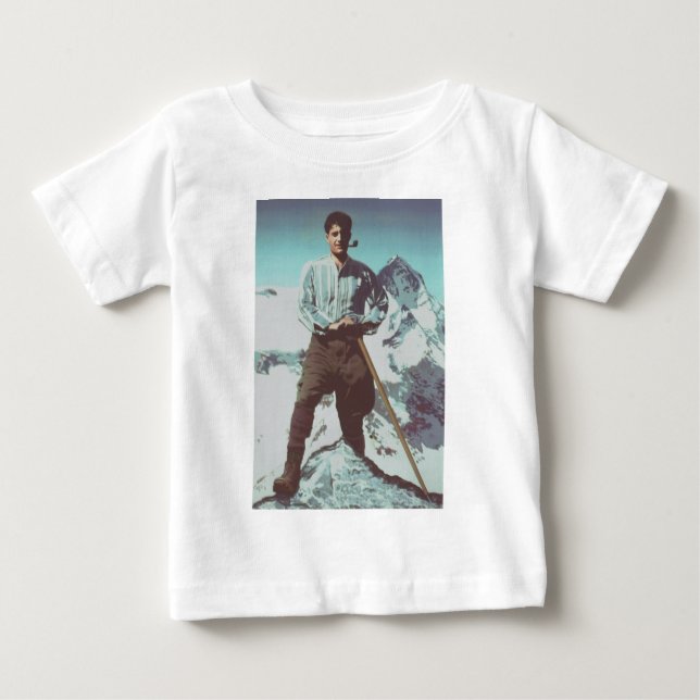 Camiseta Para Bebê Bem-aventurado Pier Giorgio Frassati (Frente)