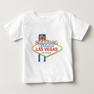 Camiseta Para Bebê Bem-vindo a Fabulosa Las Vegas