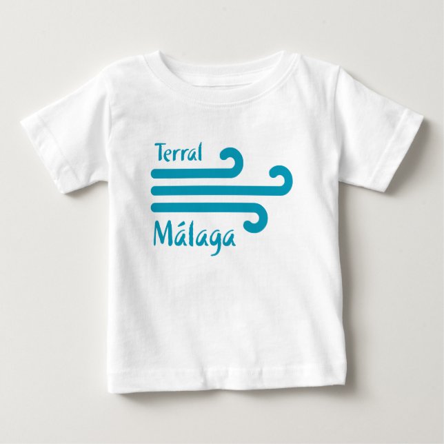 Camiseta Para Bebê Bem-vindo a Málaga 4: Terral (Frente)