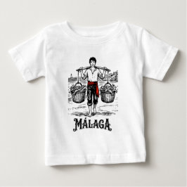 Camiseta Para Bebê Bem-vindo a Málaga 5: El Cenachero