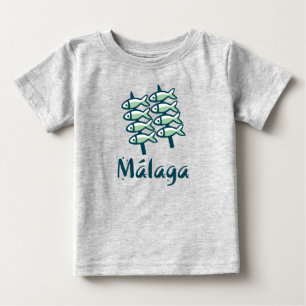 Camiseta Para Bebê Bem-vindo a Málaga 8: El Espeto