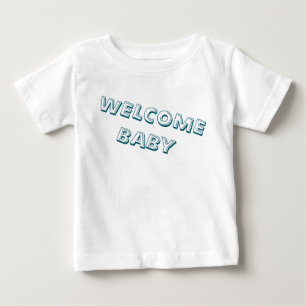 Camiseta Para Bebê bem-vindo à minha vida, bebê