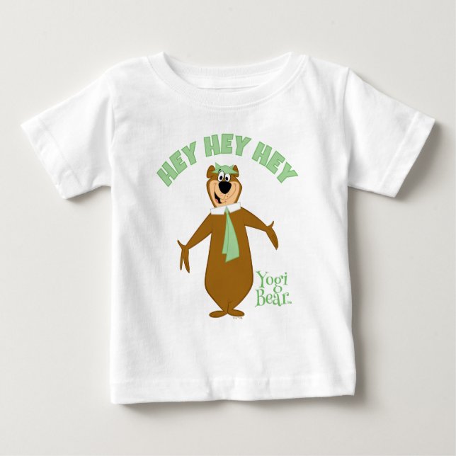 Camiseta Para Bebê Bem-vindo do Yogi Bear (Frente)