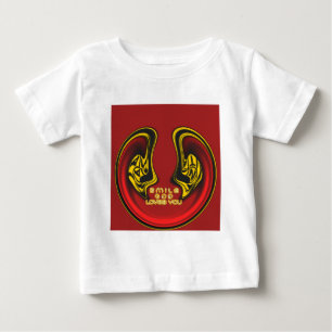 Camiseta Para Bebê Bênção de Cima: Saudação Espiritual do Amor de Deu